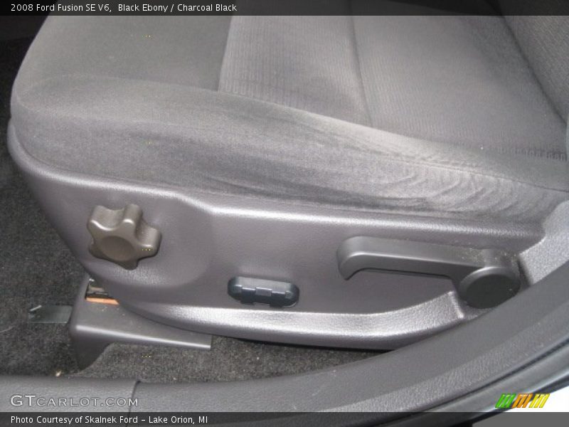Black Ebony / Charcoal Black 2008 Ford Fusion SE V6
