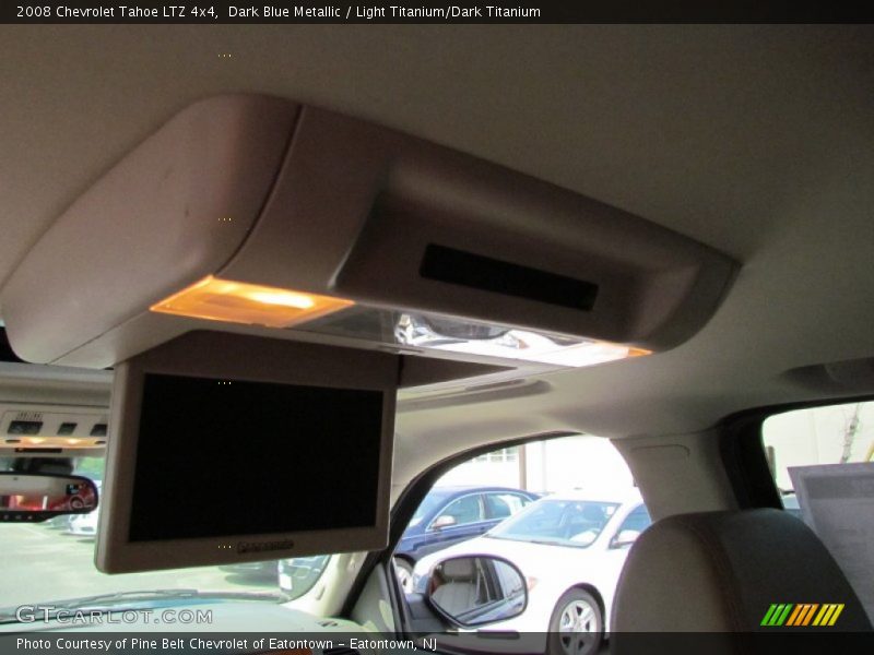 Dark Blue Metallic / Light Titanium/Dark Titanium 2008 Chevrolet Tahoe LTZ 4x4