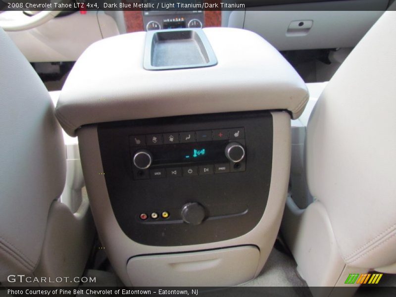 Dark Blue Metallic / Light Titanium/Dark Titanium 2008 Chevrolet Tahoe LTZ 4x4