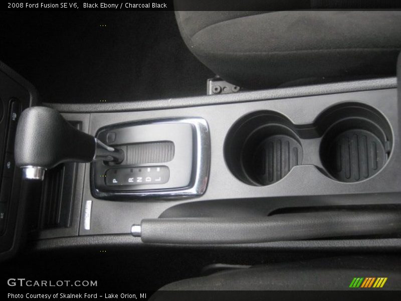Black Ebony / Charcoal Black 2008 Ford Fusion SE V6