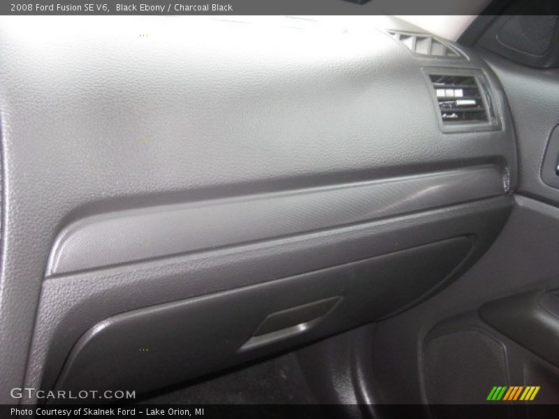 Black Ebony / Charcoal Black 2008 Ford Fusion SE V6