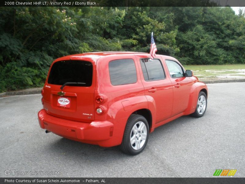 Victory Red / Ebony Black 2008 Chevrolet HHR LT