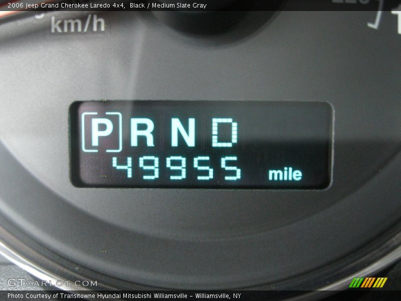 Black / Medium Slate Gray 2006 Jeep Grand Cherokee Laredo 4x4