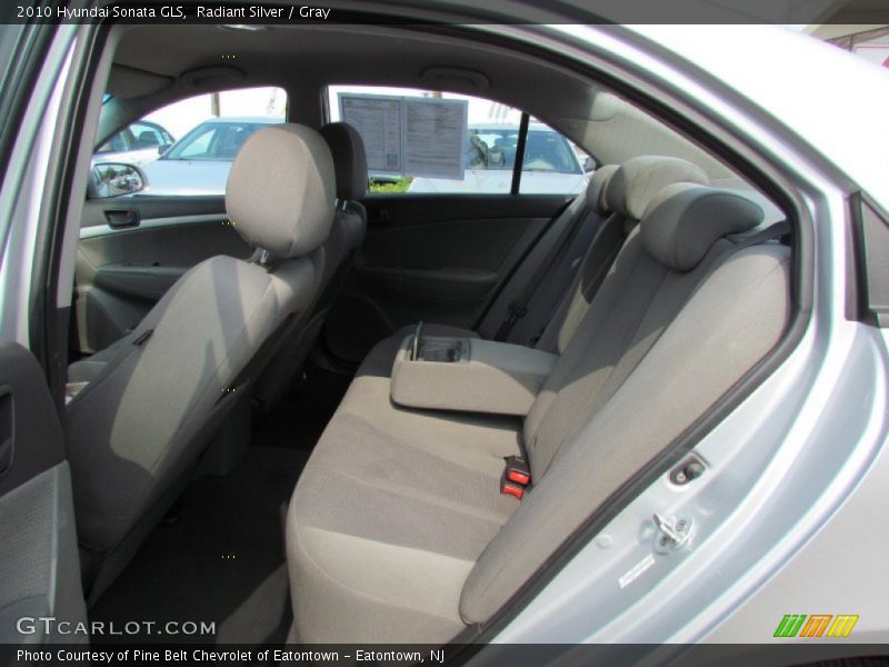 Radiant Silver / Gray 2010 Hyundai Sonata GLS
