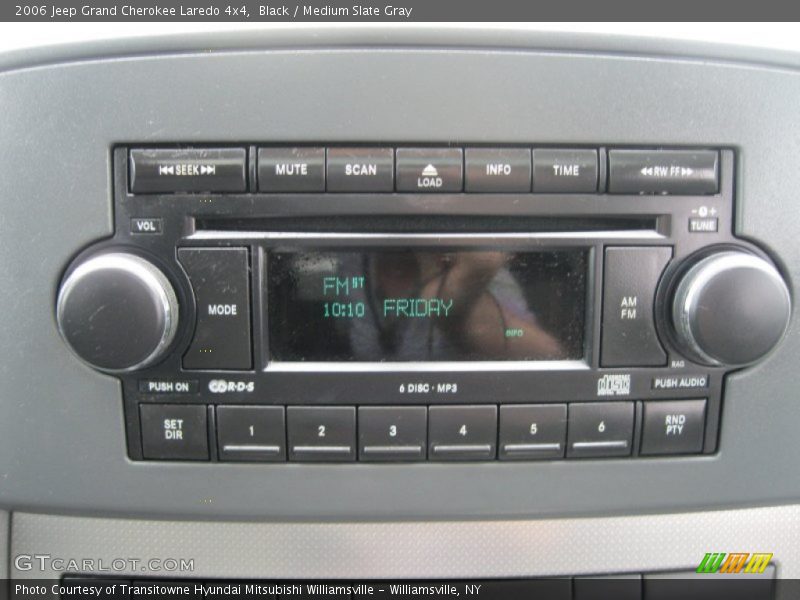 Black / Medium Slate Gray 2006 Jeep Grand Cherokee Laredo 4x4