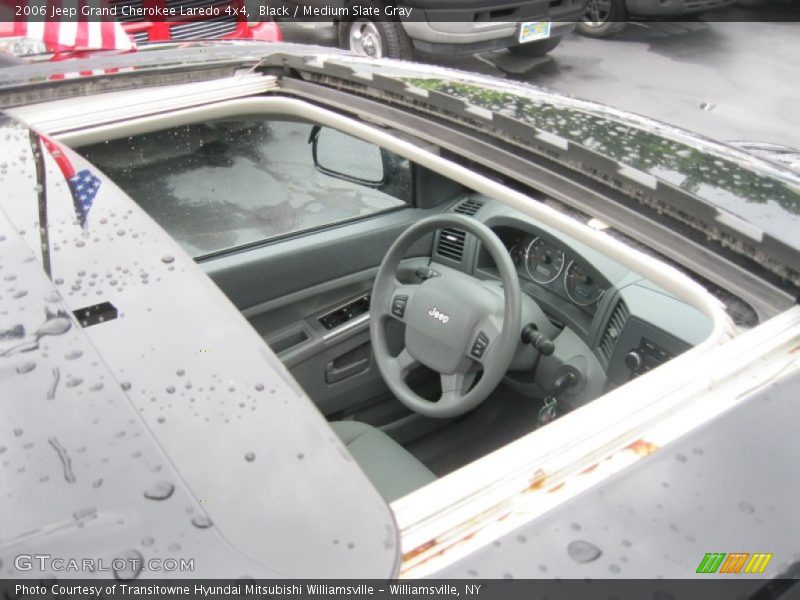 Black / Medium Slate Gray 2006 Jeep Grand Cherokee Laredo 4x4