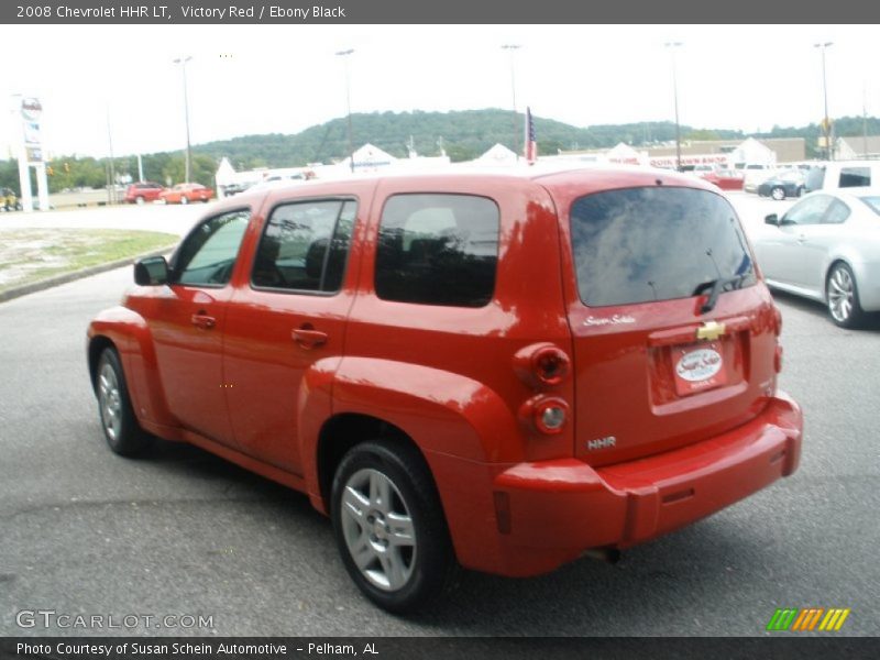 Victory Red / Ebony Black 2008 Chevrolet HHR LT