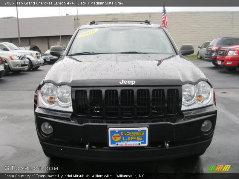 Black / Medium Slate Gray 2006 Jeep Grand Cherokee Laredo 4x4