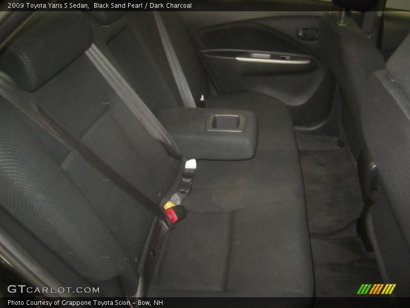 Black Sand Pearl / Dark Charcoal 2009 Toyota Yaris S Sedan