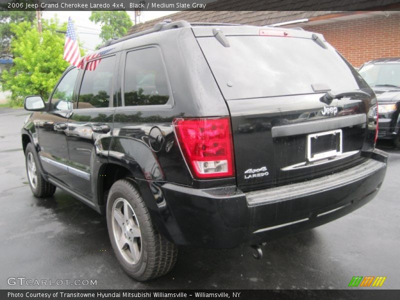 Black / Medium Slate Gray 2006 Jeep Grand Cherokee Laredo 4x4