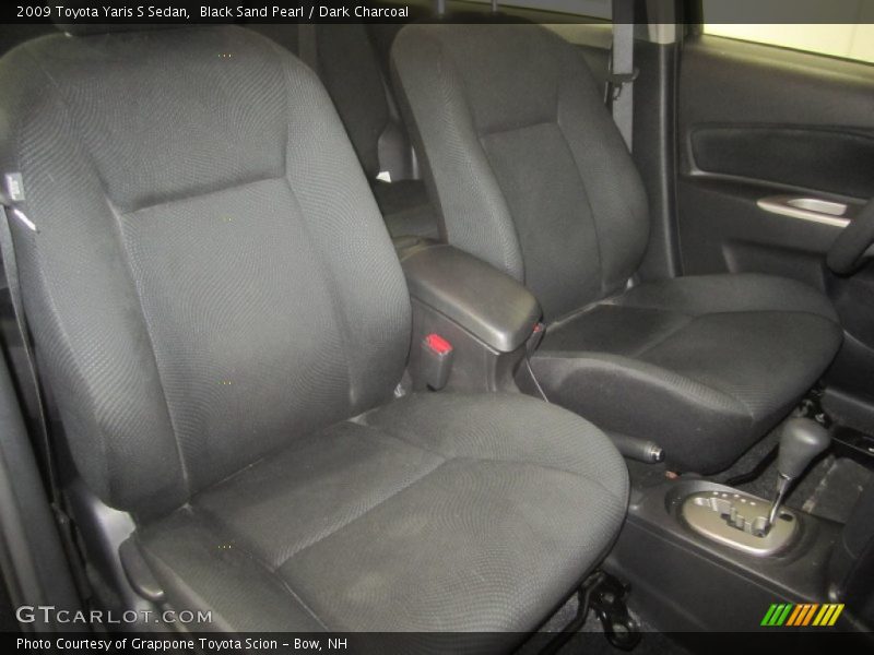 Black Sand Pearl / Dark Charcoal 2009 Toyota Yaris S Sedan