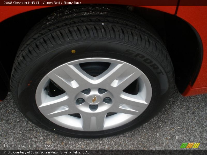 Victory Red / Ebony Black 2008 Chevrolet HHR LT