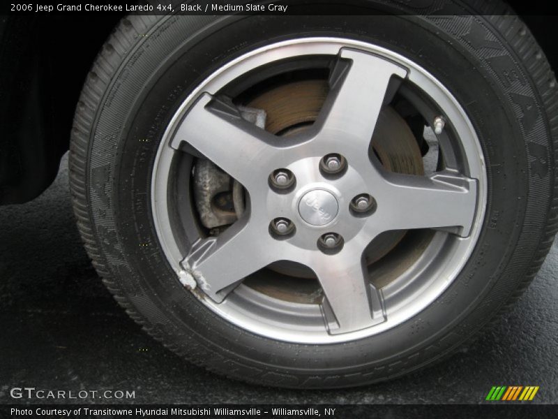Black / Medium Slate Gray 2006 Jeep Grand Cherokee Laredo 4x4