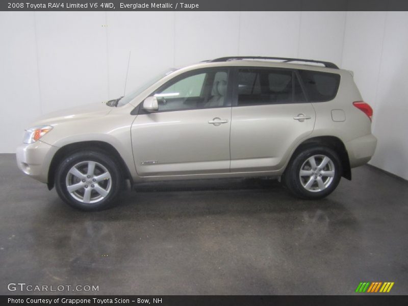 Everglade Metallic / Taupe 2008 Toyota RAV4 Limited V6 4WD