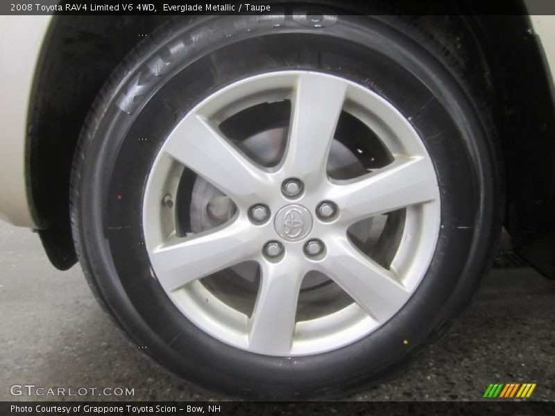 Everglade Metallic / Taupe 2008 Toyota RAV4 Limited V6 4WD
