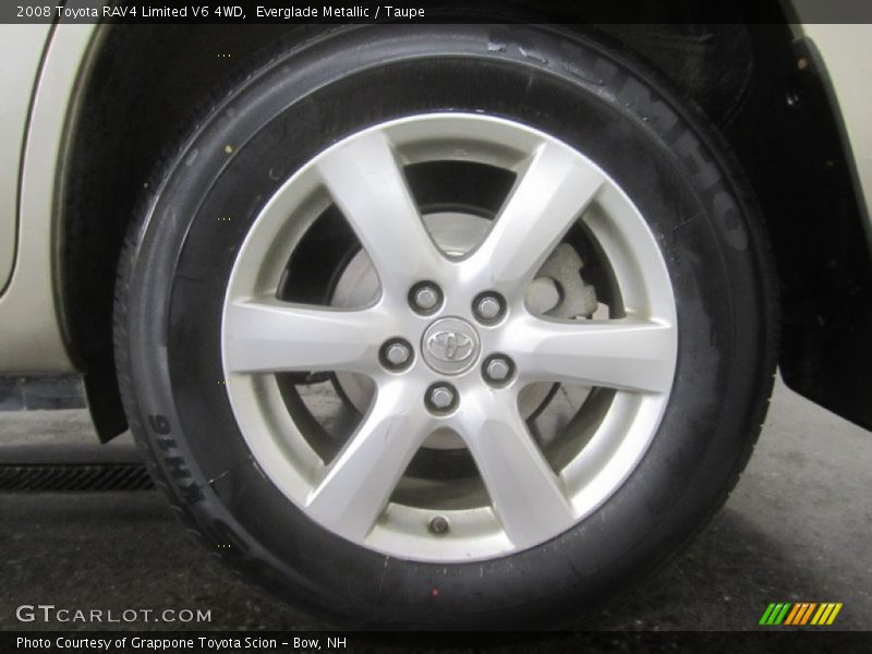 Everglade Metallic / Taupe 2008 Toyota RAV4 Limited V6 4WD