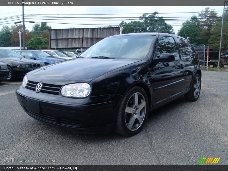 Black / Black 2003 Volkswagen GTI VR6