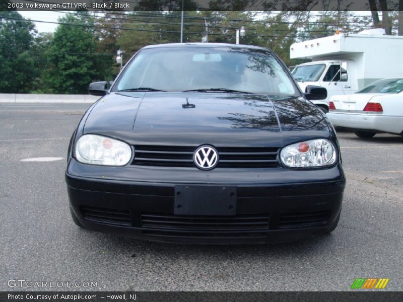 Black / Black 2003 Volkswagen GTI VR6