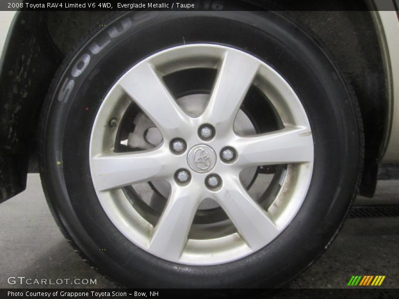 Everglade Metallic / Taupe 2008 Toyota RAV4 Limited V6 4WD