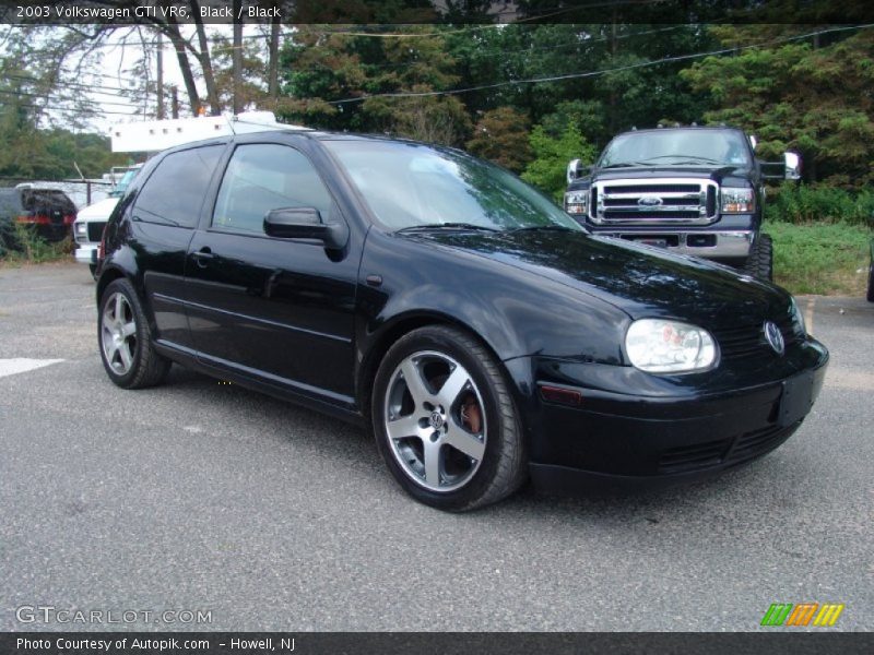 Black / Black 2003 Volkswagen GTI VR6