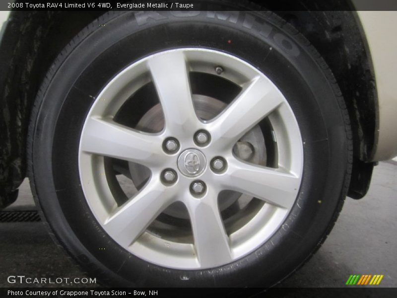 Everglade Metallic / Taupe 2008 Toyota RAV4 Limited V6 4WD