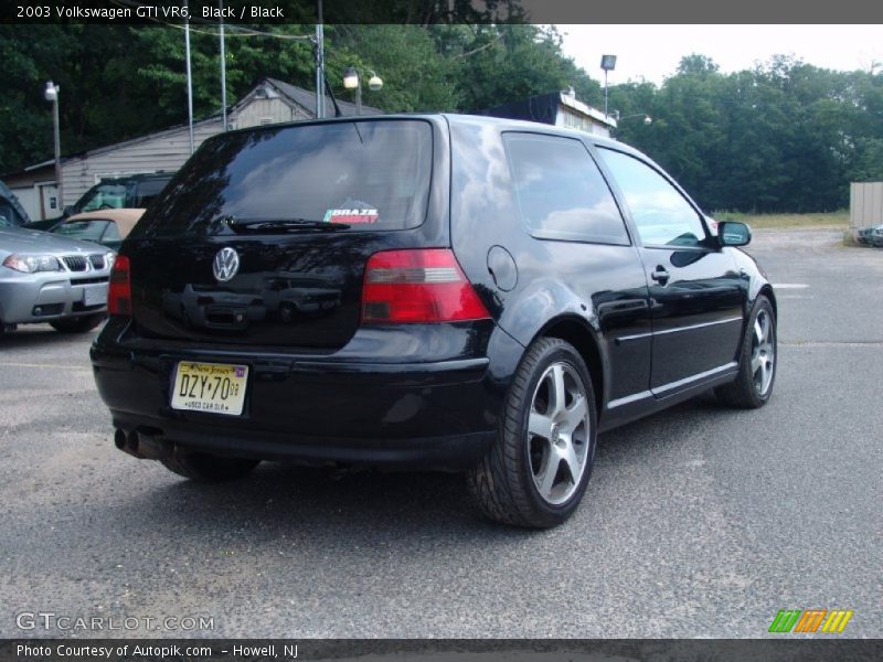 Black / Black 2003 Volkswagen GTI VR6