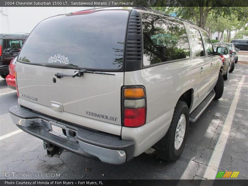 Sandalwood Metallic / Tan/Neutral 2004 Chevrolet Suburban 1500 LT