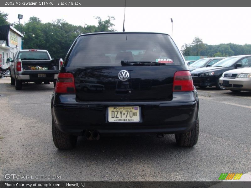 Black / Black 2003 Volkswagen GTI VR6