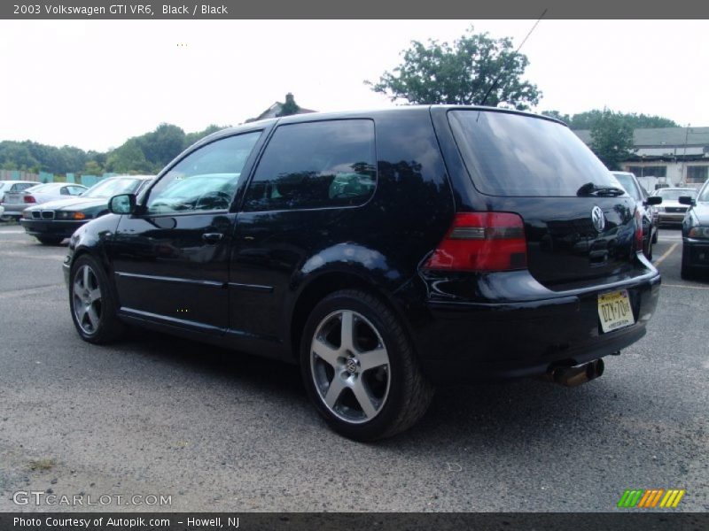 Black / Black 2003 Volkswagen GTI VR6