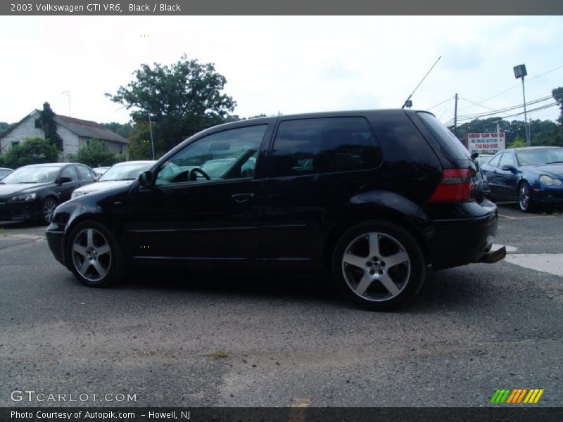 Black / Black 2003 Volkswagen GTI VR6