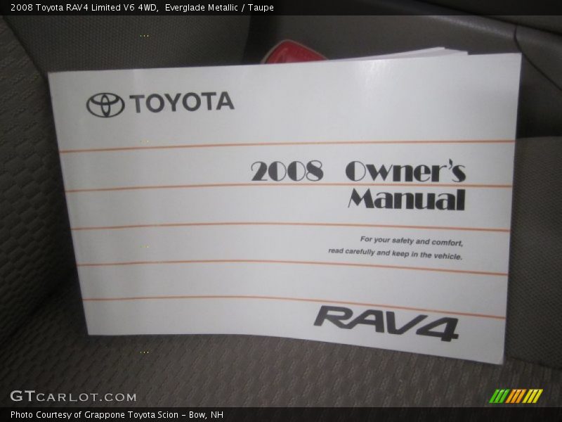 Everglade Metallic / Taupe 2008 Toyota RAV4 Limited V6 4WD