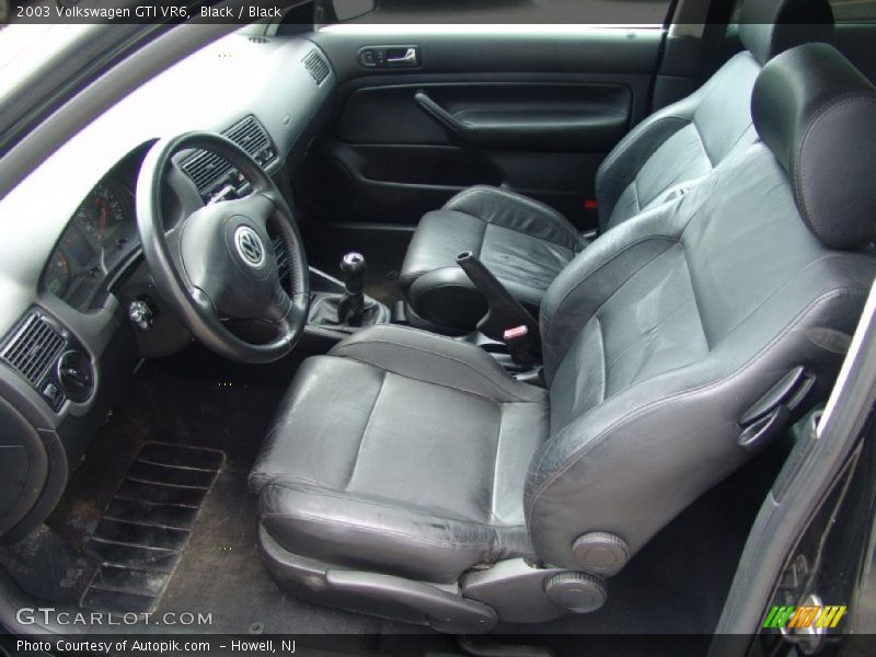 Black / Black 2003 Volkswagen GTI VR6