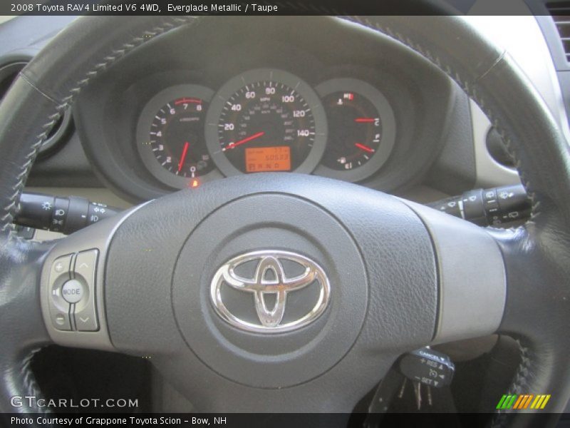 Everglade Metallic / Taupe 2008 Toyota RAV4 Limited V6 4WD