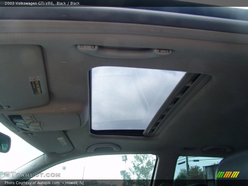 Black / Black 2003 Volkswagen GTI VR6
