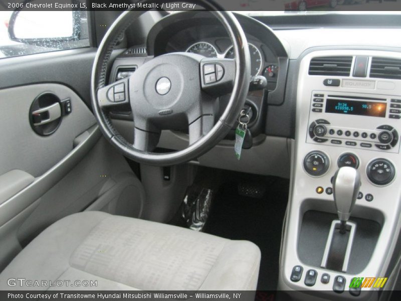 Black Amethyst Metallic / Light Gray 2006 Chevrolet Equinox LS