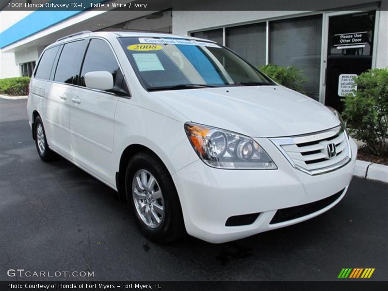 Taffeta White / Ivory 2008 Honda Odyssey EX-L