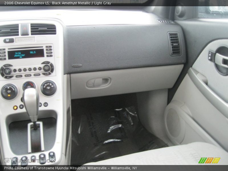 Black Amethyst Metallic / Light Gray 2006 Chevrolet Equinox LS