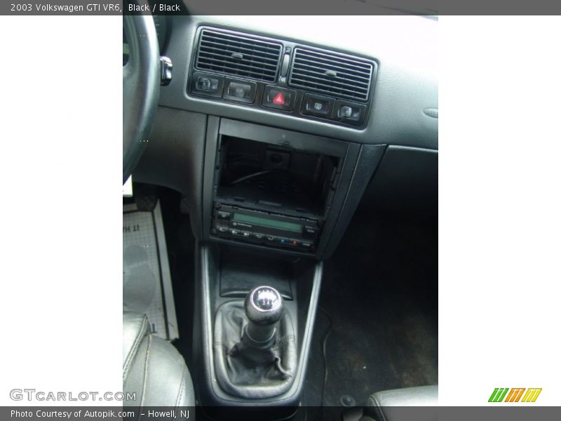 Black / Black 2003 Volkswagen GTI VR6