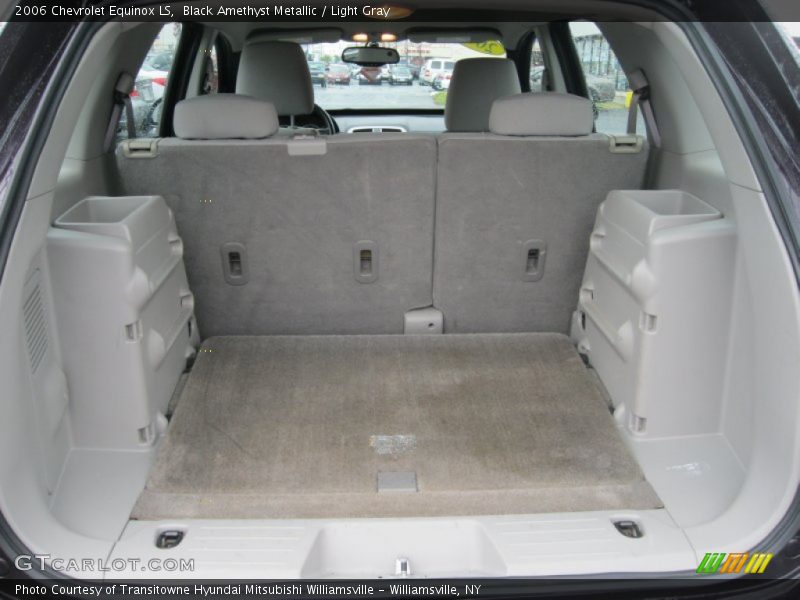Black Amethyst Metallic / Light Gray 2006 Chevrolet Equinox LS