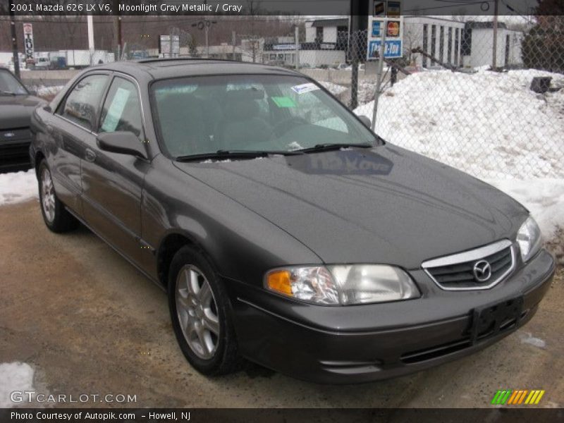 Moonlight Gray Metallic / Gray 2001 Mazda 626 LX V6