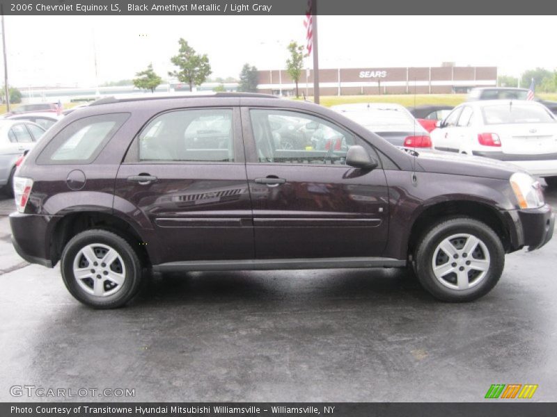 Black Amethyst Metallic / Light Gray 2006 Chevrolet Equinox LS