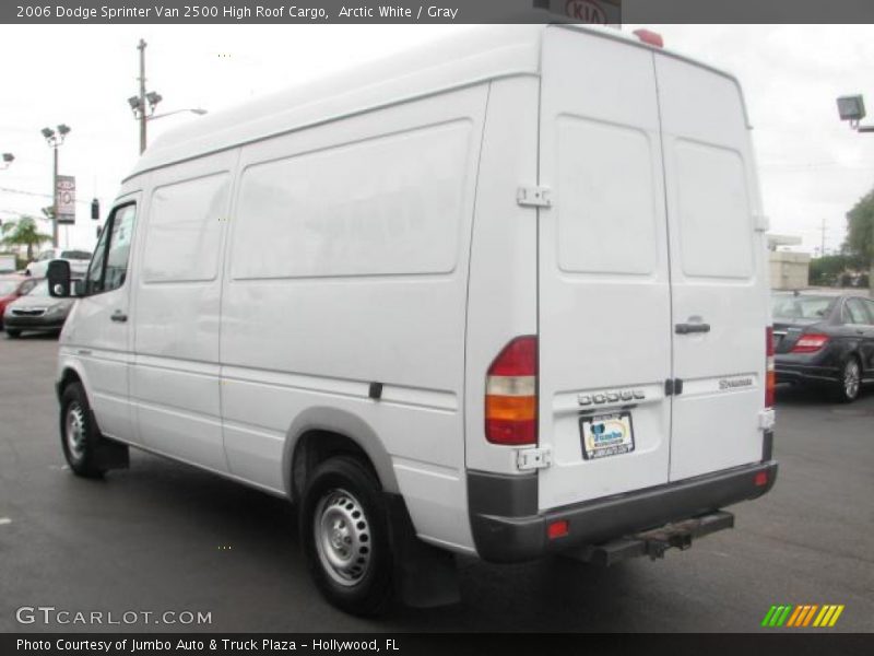 Arctic White / Gray 2006 Dodge Sprinter Van 2500 High Roof Cargo