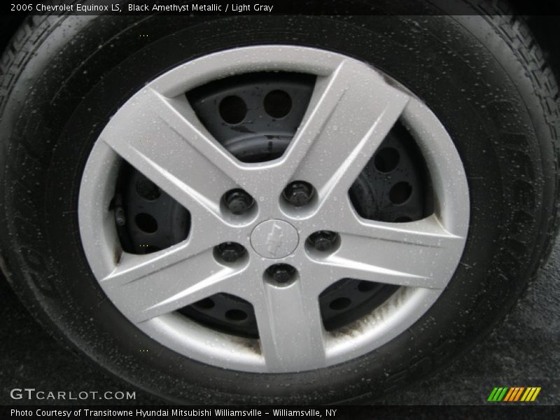 Black Amethyst Metallic / Light Gray 2006 Chevrolet Equinox LS