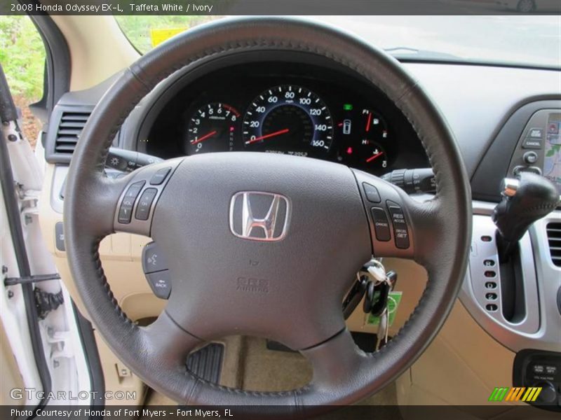 Taffeta White / Ivory 2008 Honda Odyssey EX-L