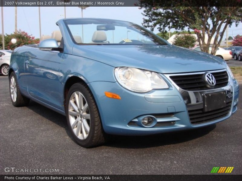 Eismeer Blue Metallic / Moonrock Grey 2007 Volkswagen Eos 2.0T