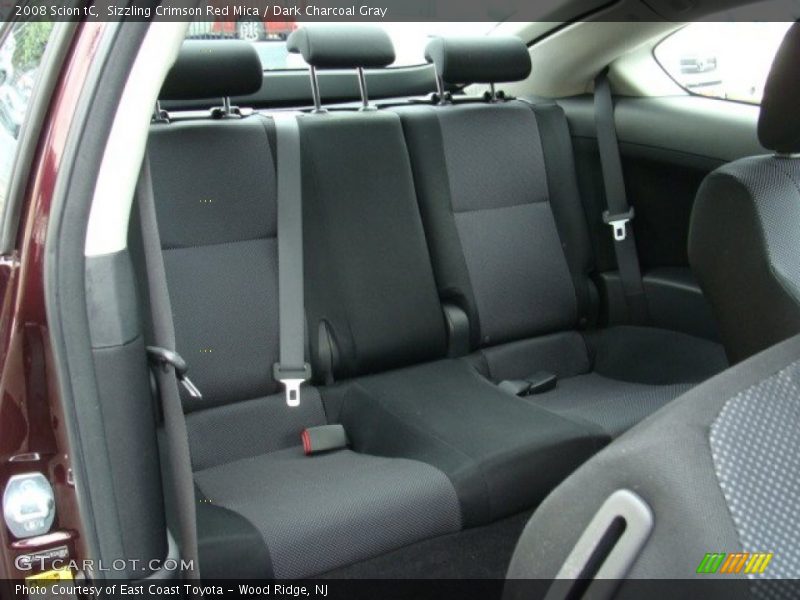 Sizzling Crimson Red Mica / Dark Charcoal Gray 2008 Scion tC