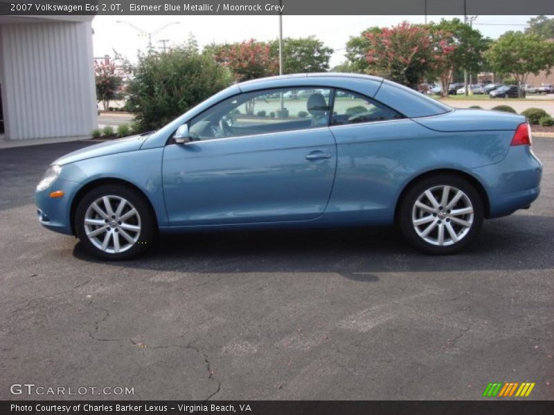 Eismeer Blue Metallic / Moonrock Grey 2007 Volkswagen Eos 2.0T