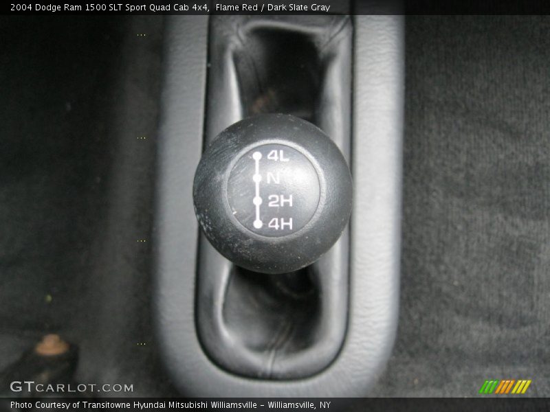 Flame Red / Dark Slate Gray 2004 Dodge Ram 1500 SLT Sport Quad Cab 4x4