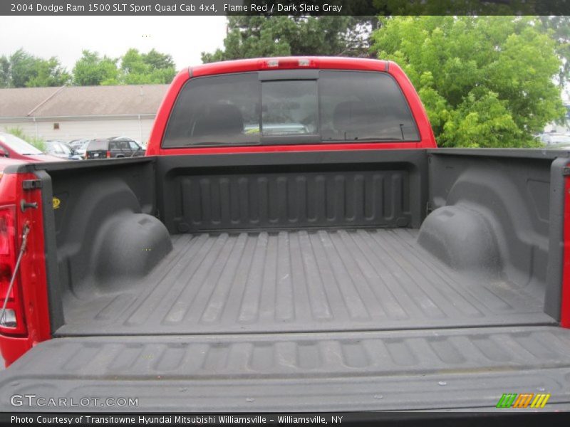 Flame Red / Dark Slate Gray 2004 Dodge Ram 1500 SLT Sport Quad Cab 4x4