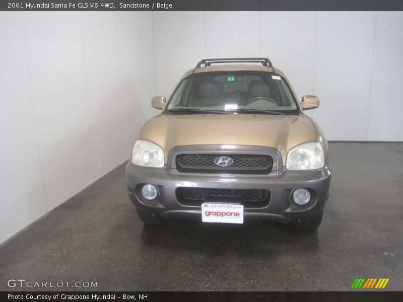 Sandstone / Beige 2001 Hyundai Santa Fe GLS V6 4WD
